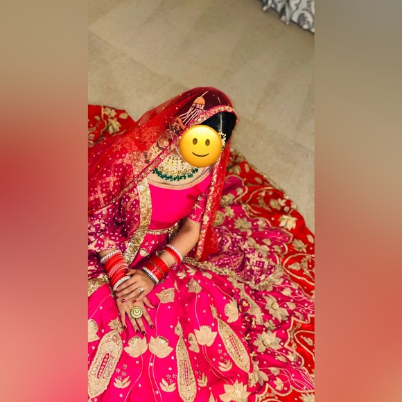 Ombre Bridal Lehenga - Picture 5 of 5